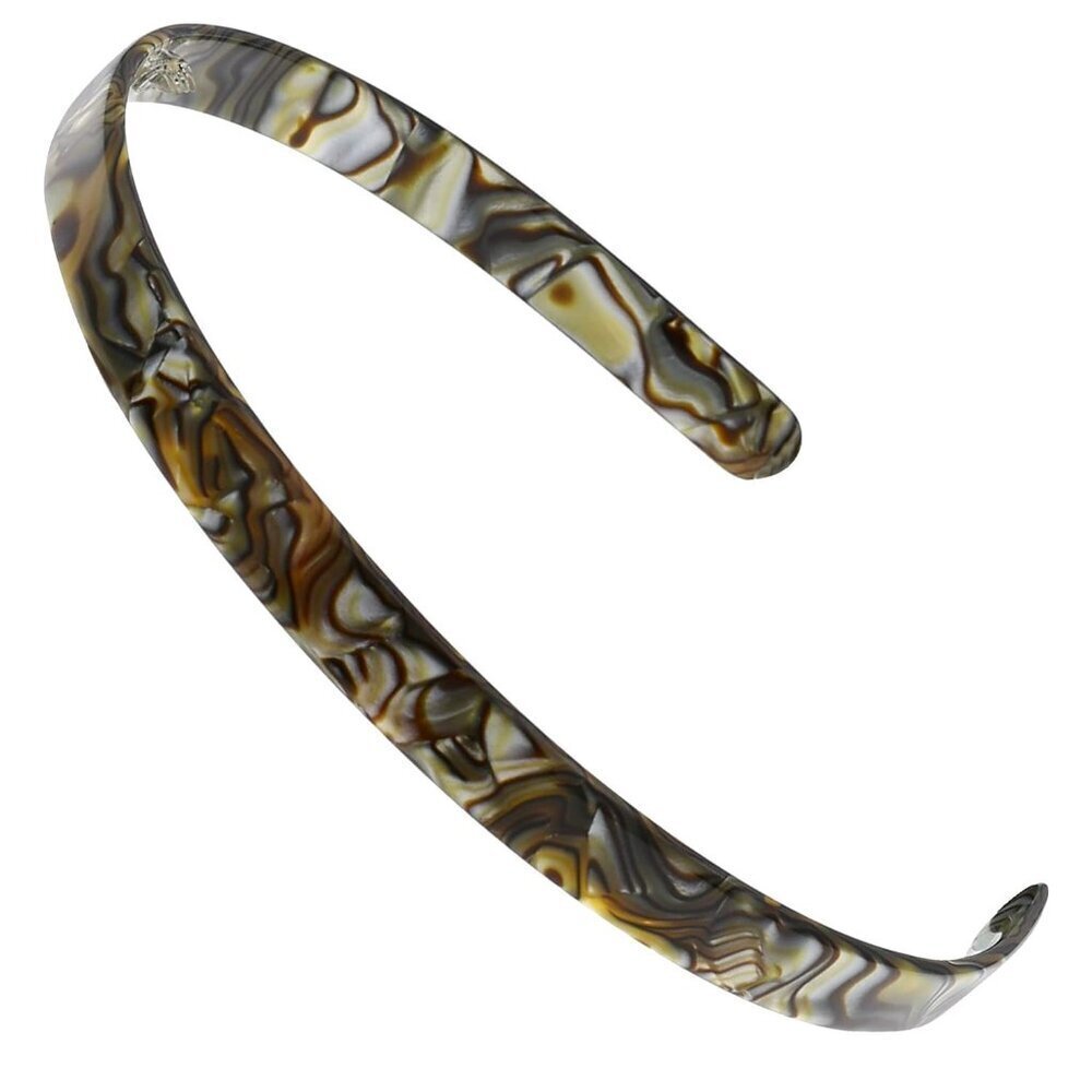 Women's Handmade Onyx Headband No Slip Flexible Strong Hold Hair Accessory
